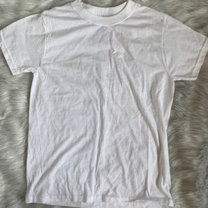 Boys white tee